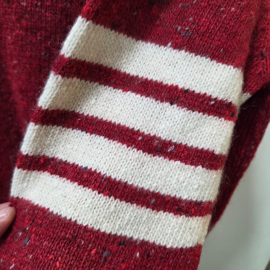 톰브라운 4선 모헤어 니트 상품이미지5