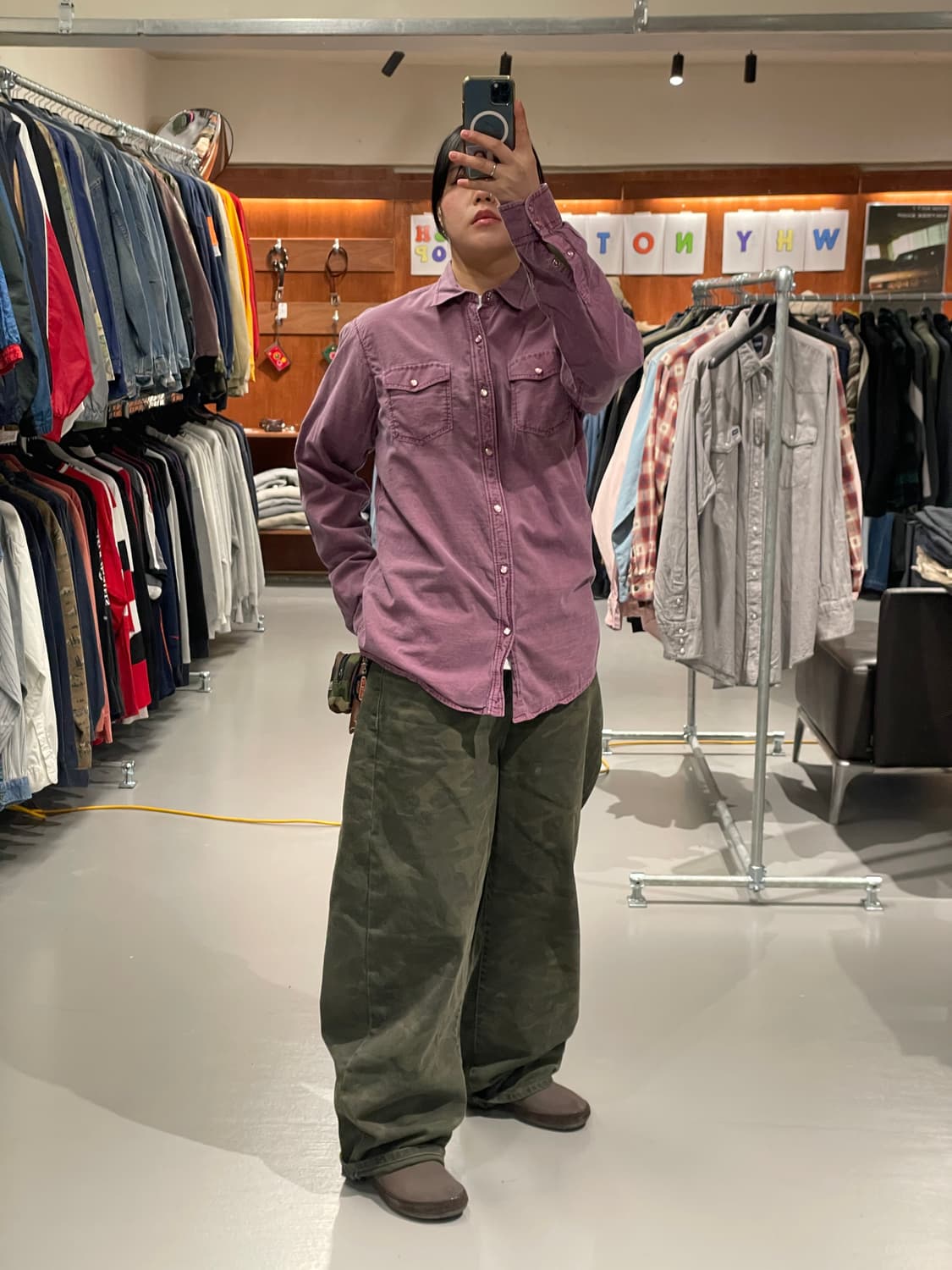 빈티지 워크 셔츠   상품이미지6