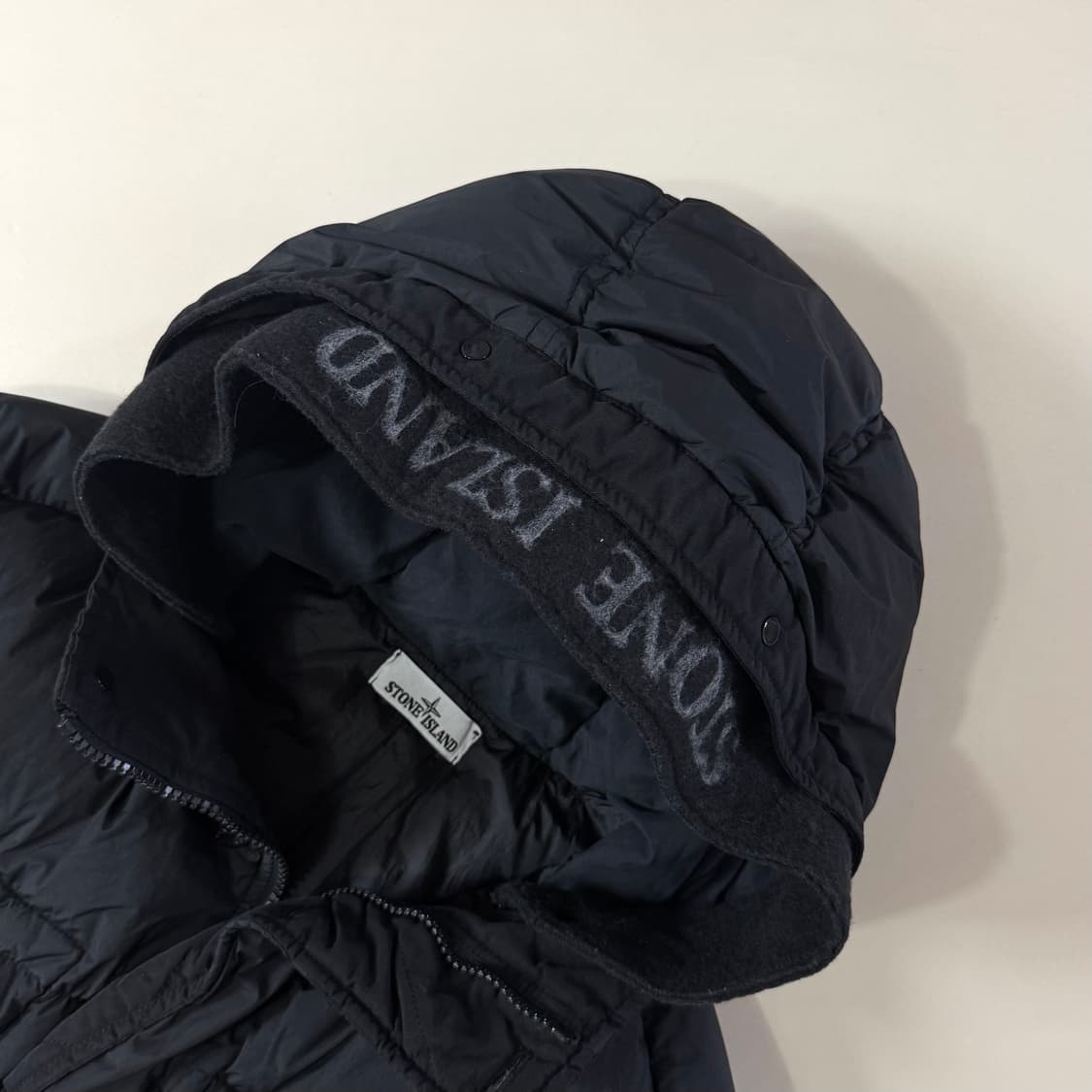 [L/당일출고]스톤아일랜드 크링클랩스 롱패딩 상품이미지3