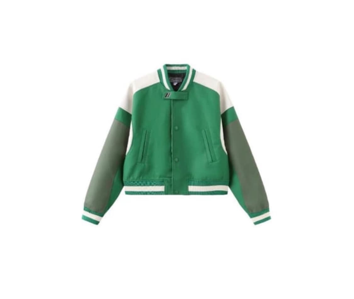 우마미즘 22 fw 레더 바시티자켓 상품이미지1