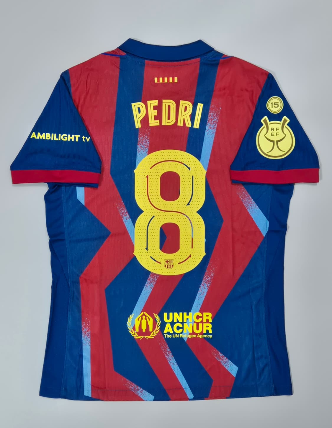 25-26 바르셀로나 포스 페드리 유니폼 M 슈퍼컵 패치 상품이미지1