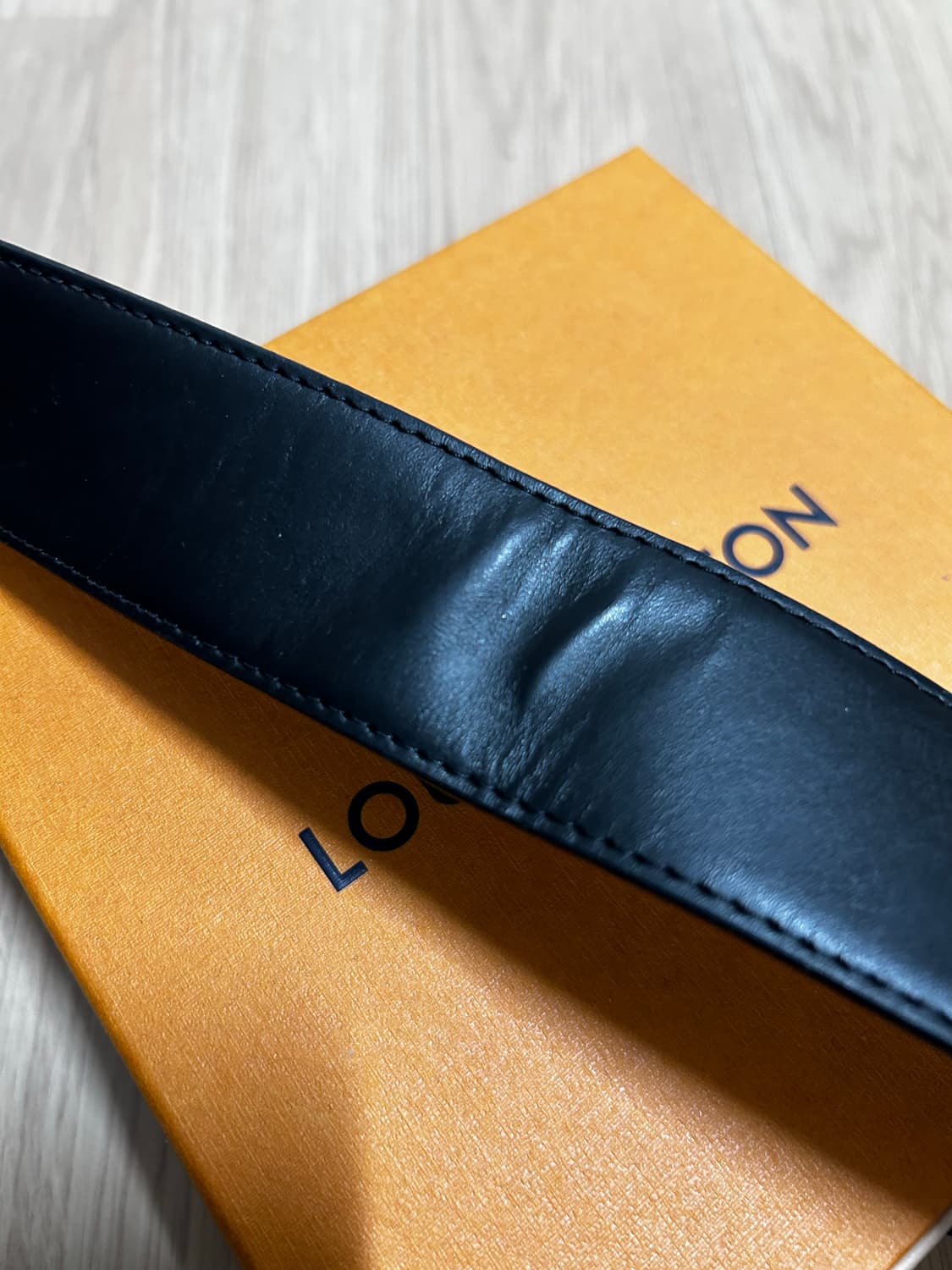 (정품)루이비통 투톤 리버서블 벨트 Louis Vuitton belt 상품이미지6