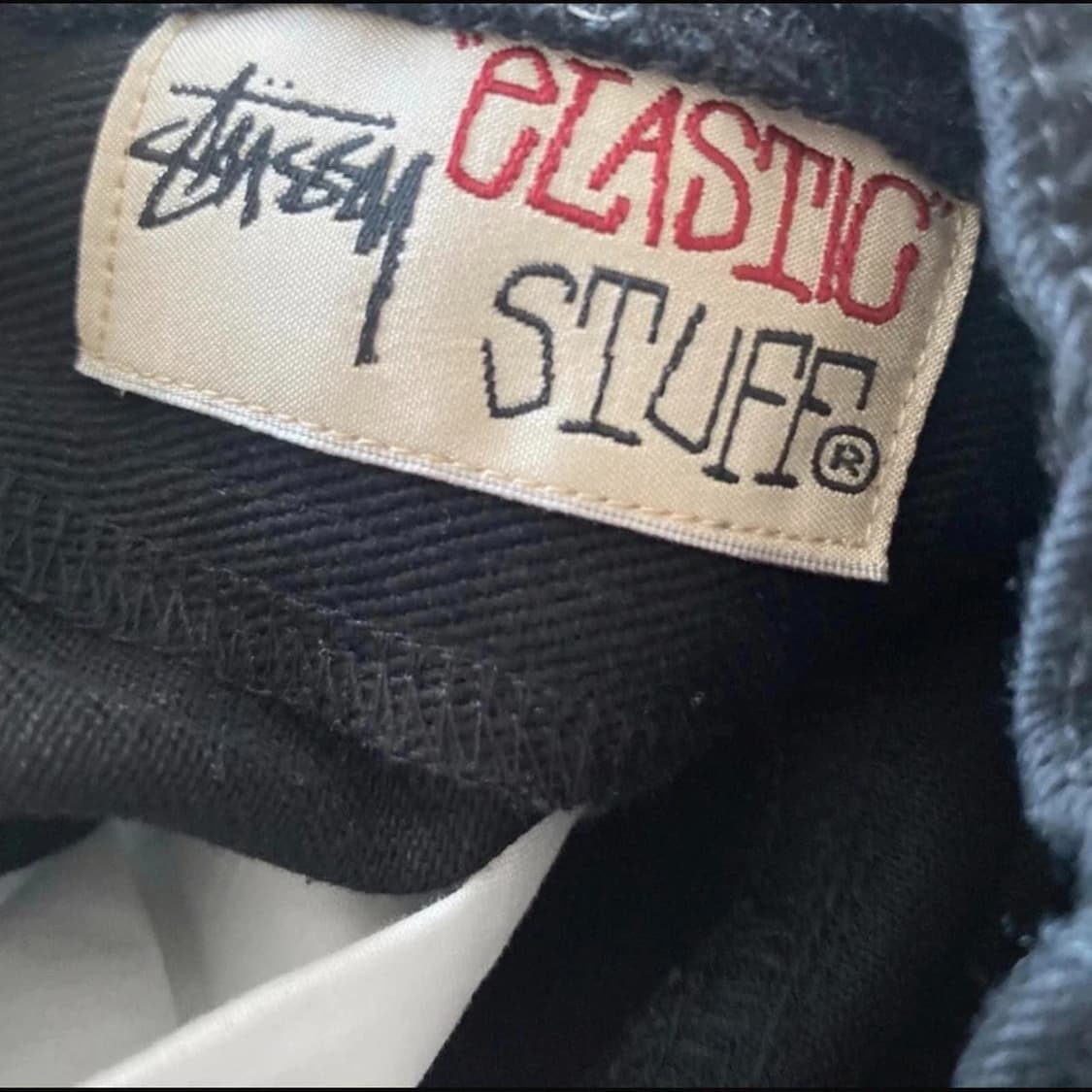 스투시 노마 아이콘 비치 팬츠 워시드 블랙 상품이미지3