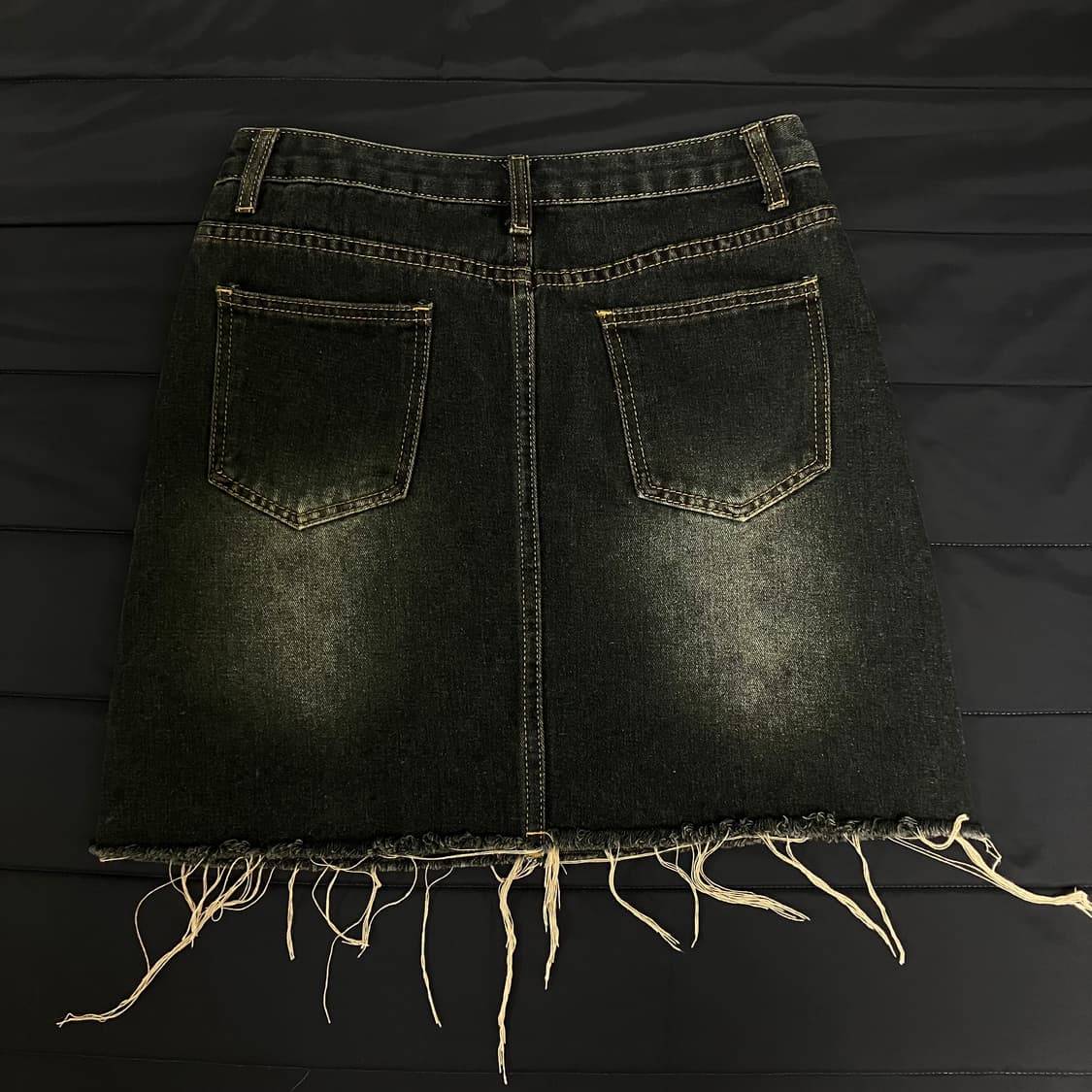 흑청 미니스커트 상품이미지4