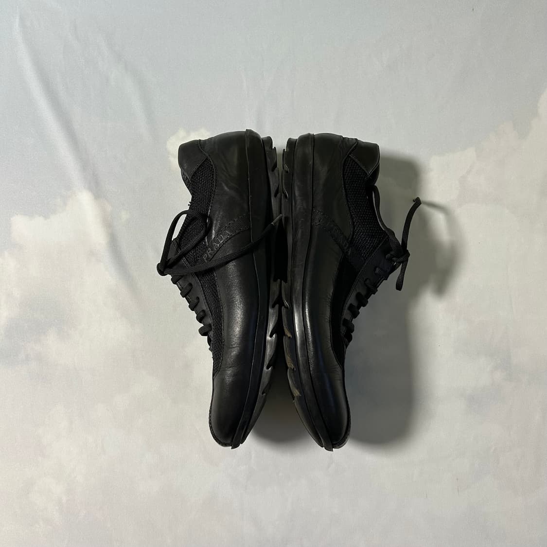 Prada sports leather sneakers 상품이미지4