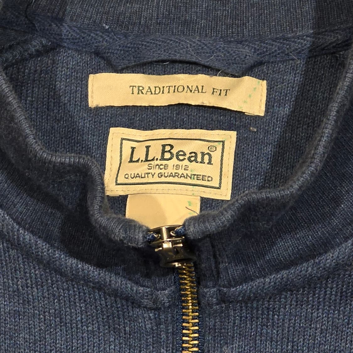00s L.L.BEAN 쿼터집업 스웨터 상품이미지4