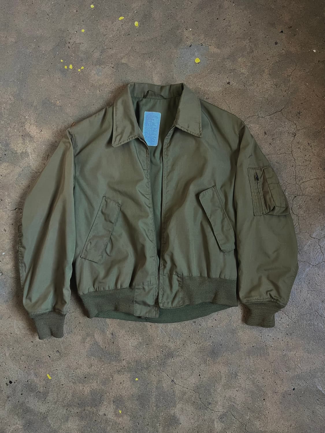 86s 미군 오리지널 CVC 헬리 크루 자켓 라지-레귤러 핏 상품이미지3