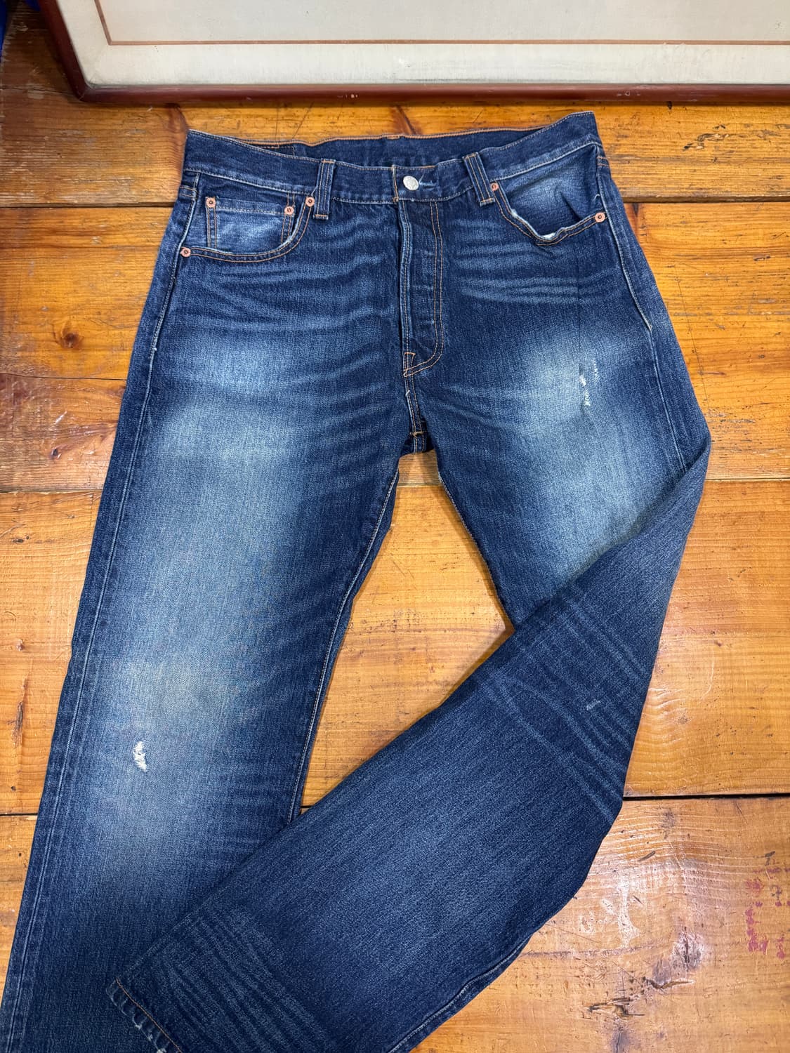 리바이스 501 진청 허리34 상품이미지1