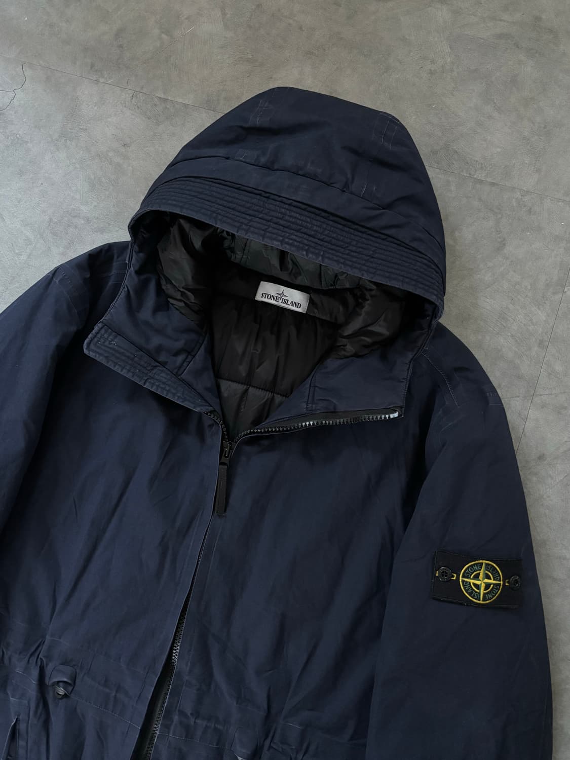 Stone Island 스톤아일랜드 네이비 후드 패딩 자켓 상품이미지4