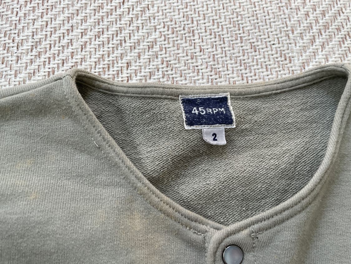 빈티지 45rpm 스냅버튼 가디건  상품이미지4