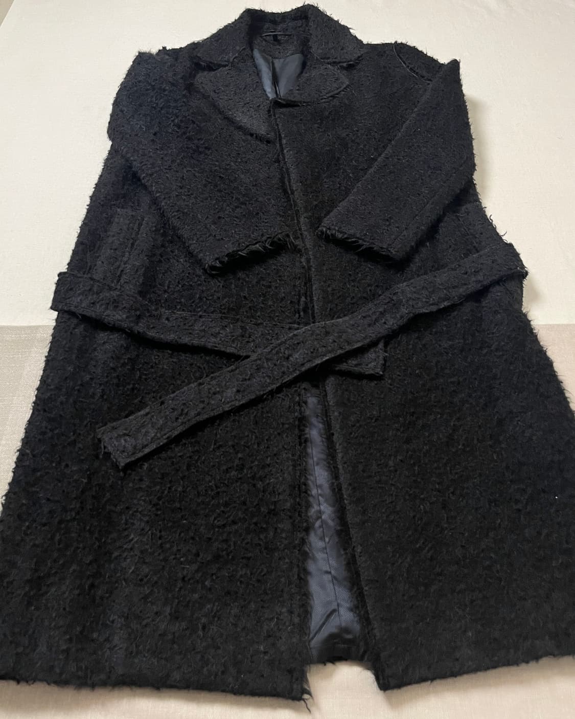 헬무트랭 알파카 쉐기 울 로브코트 helmut lang  상품이미지4