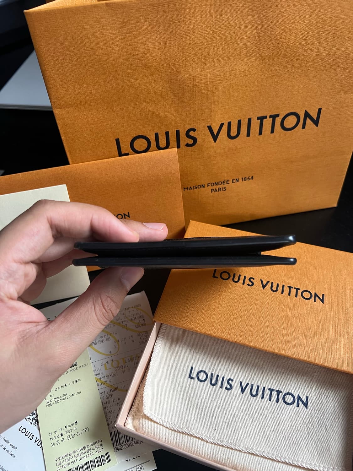 루이비통 이클립스 포켓 오거나이저 (풀구성) 상품이미지3