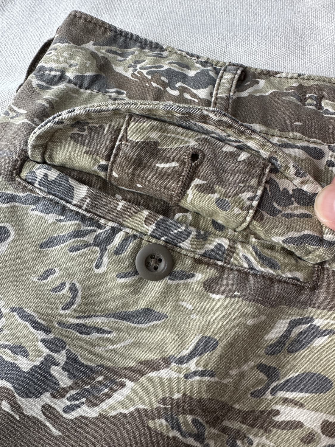 올드 유니클로 타이거 카모 카고 팬츠 30-31 상품이미지7