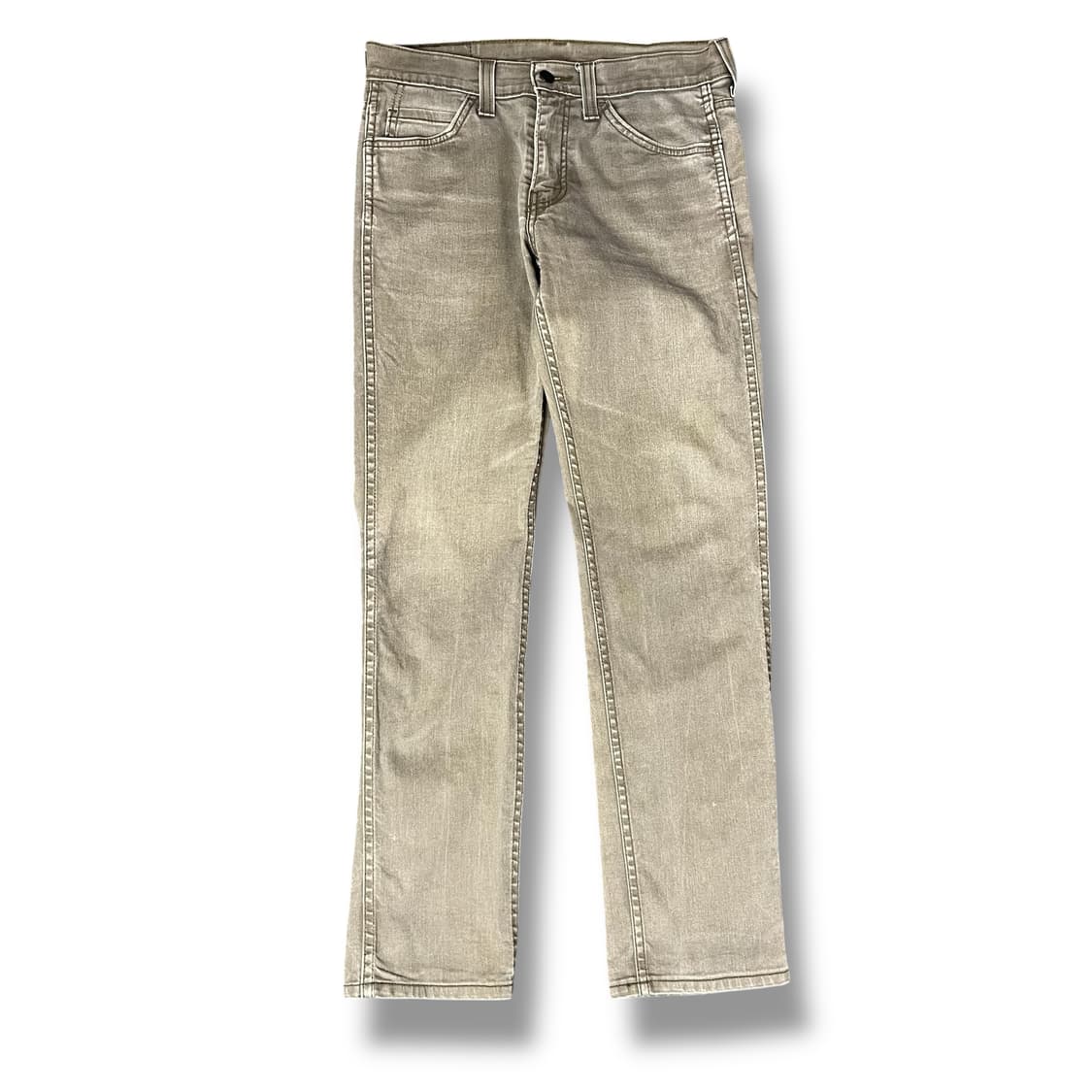 (30) 리바이스 511 블랙탭 슬림핏 진 그레이 워시드 데님 팬츠 상품이미지1