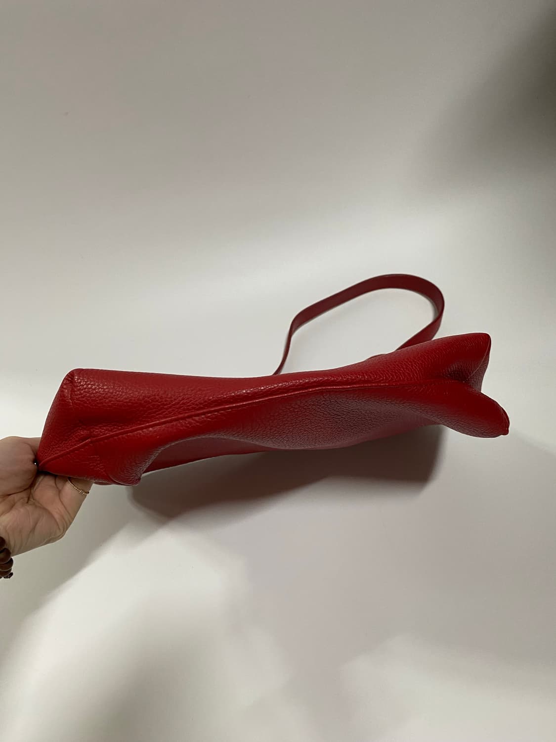 시엔느 Essay Bag 레드 숄더백 상품이미지5