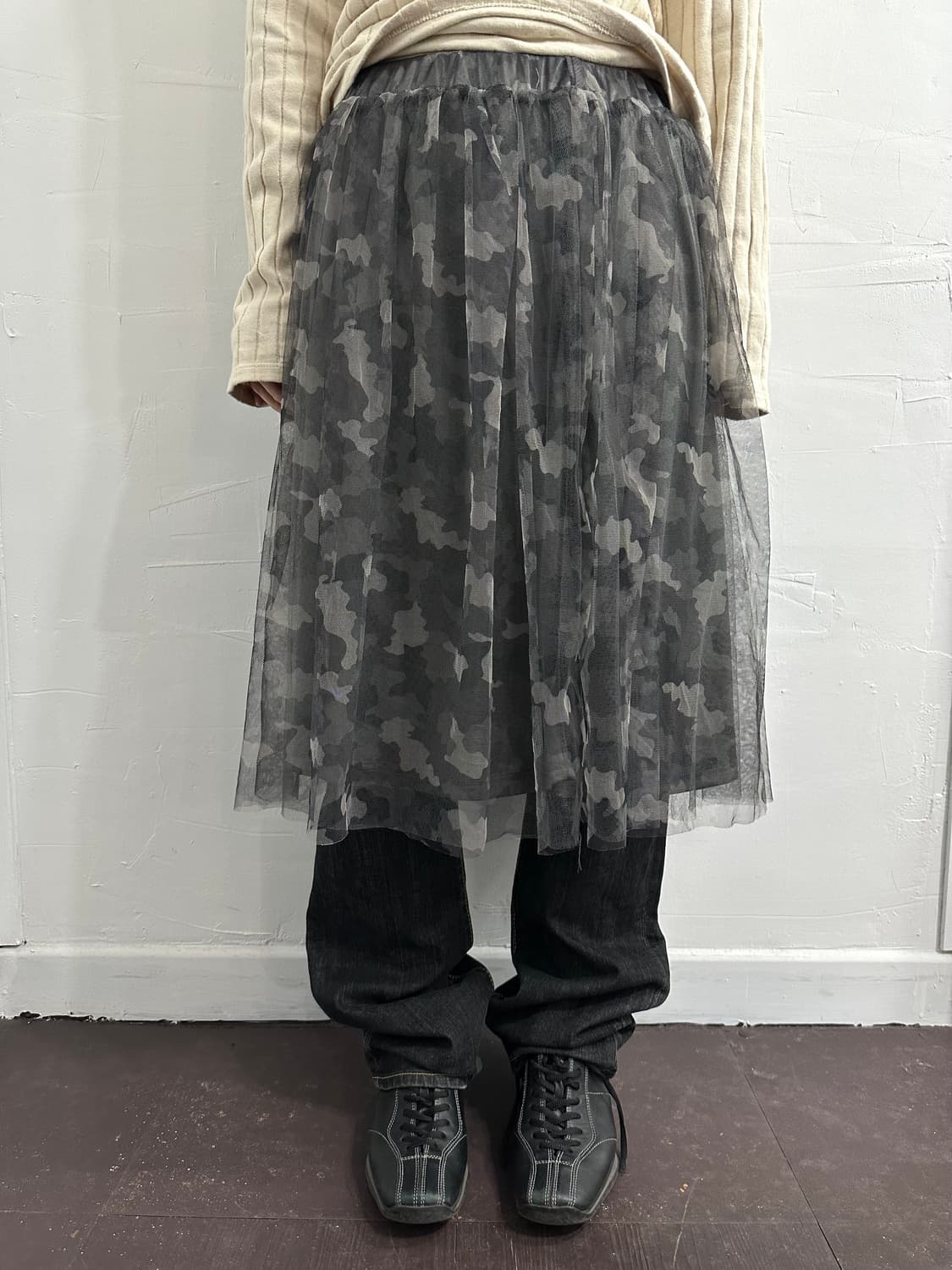 camo sha skirt 상품이미지3