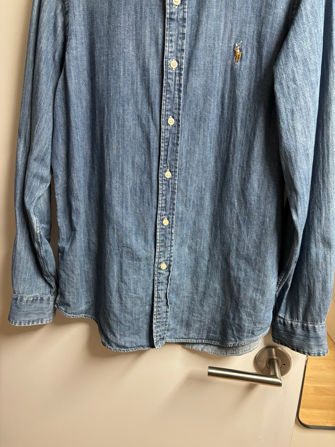 [M] 폴로랄프로렌 클래식핏 데님셔츠 상품이미지4