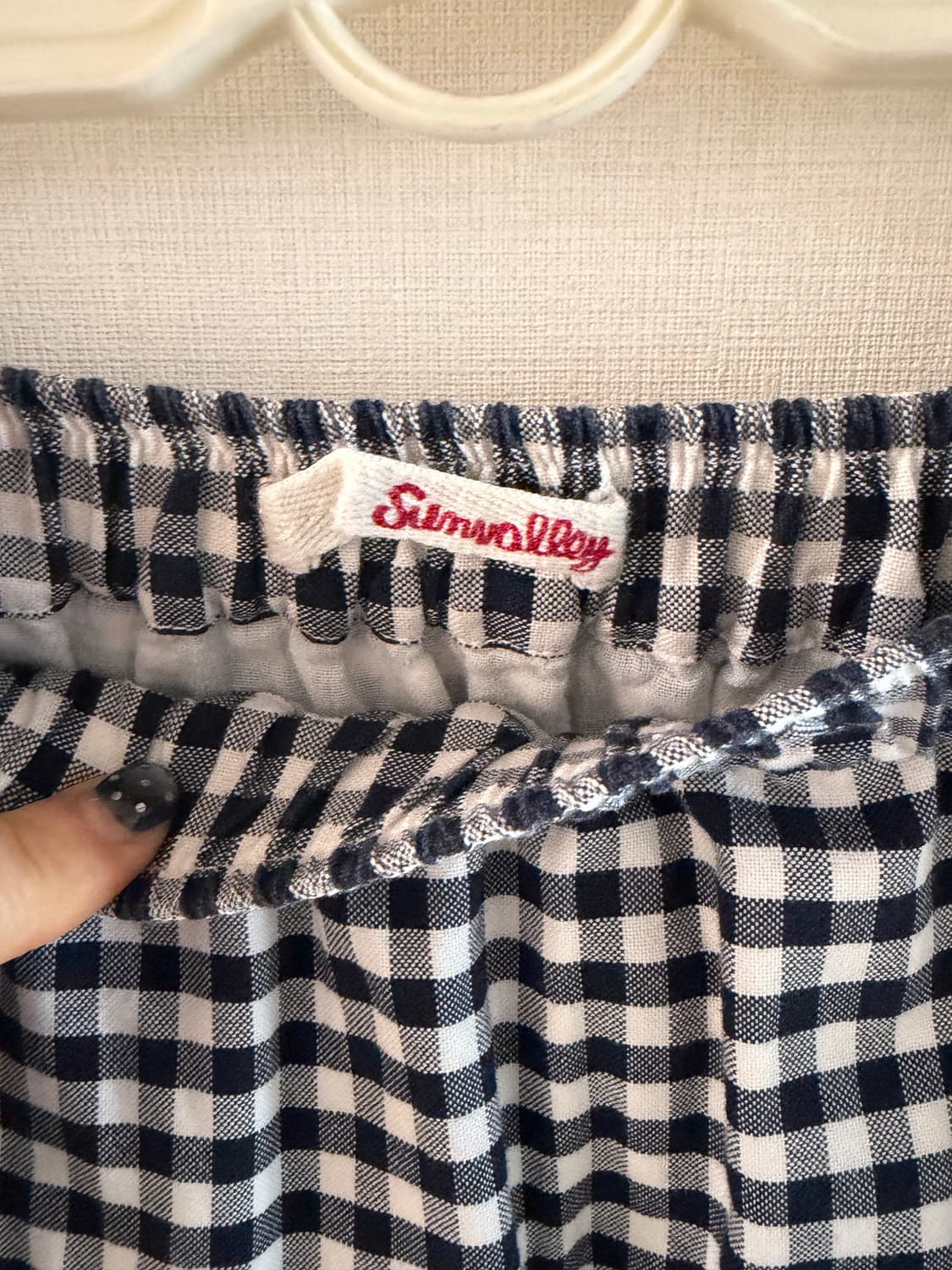 빈티지 네이비 스커트  상품이미지3