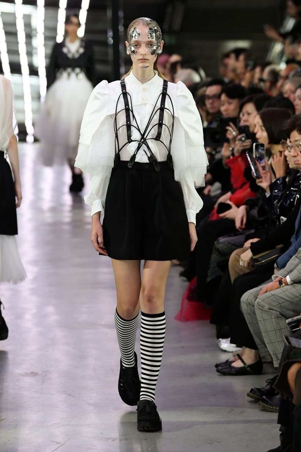 느와케이 니노미야 컬렉션 서스팬더스 바지 NEW S 상품이미지1