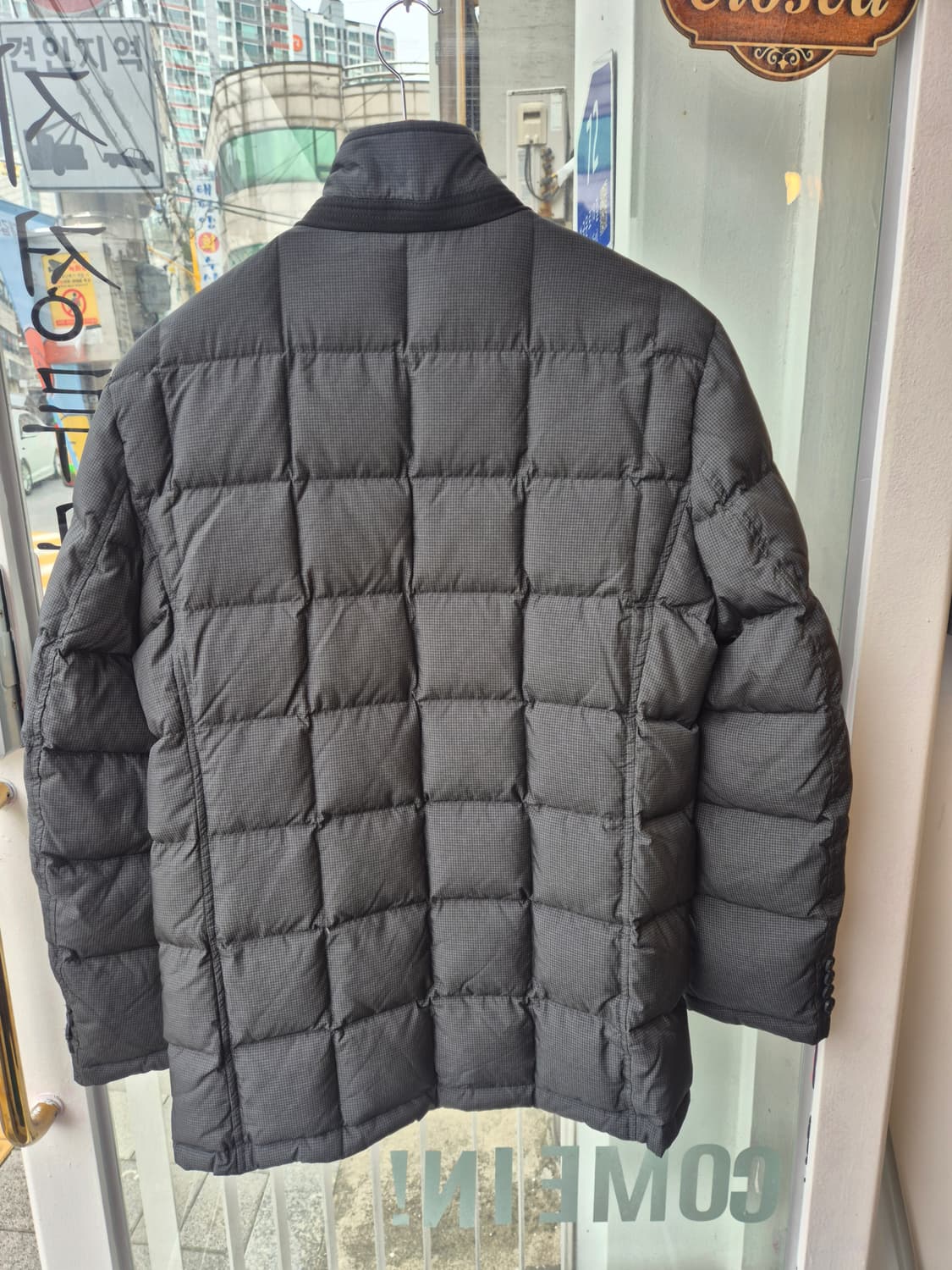 임페리얼 바둑이패턴 누빔패딩 사이즈 105 상품이미지4