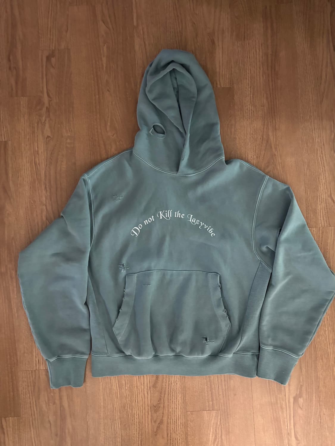 게더레이지 DNKL damage hoodie 2 상품이미지2