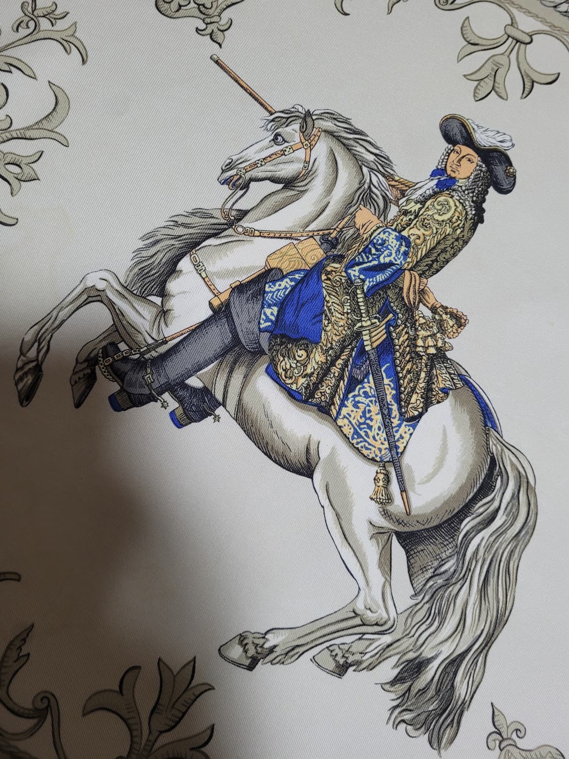 정품 에르메스 까레 실크 스카프 상품이미지8