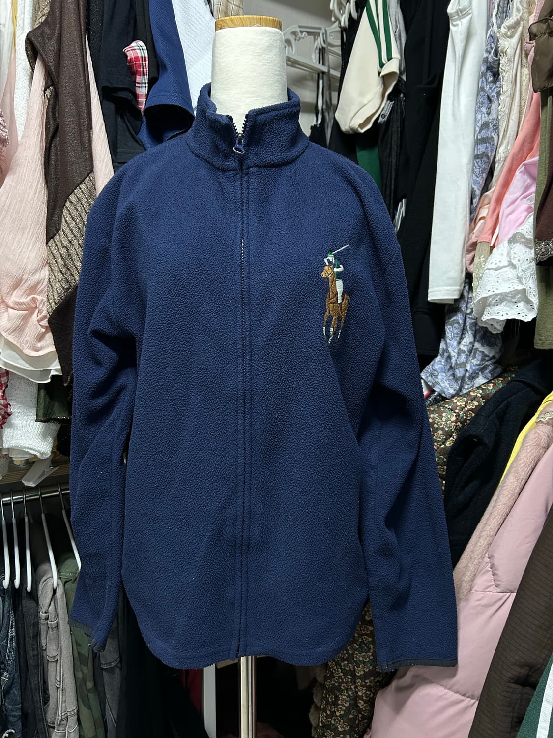 초희귀 폴로 빅포니 후리스 멀티포니 상품이미지1