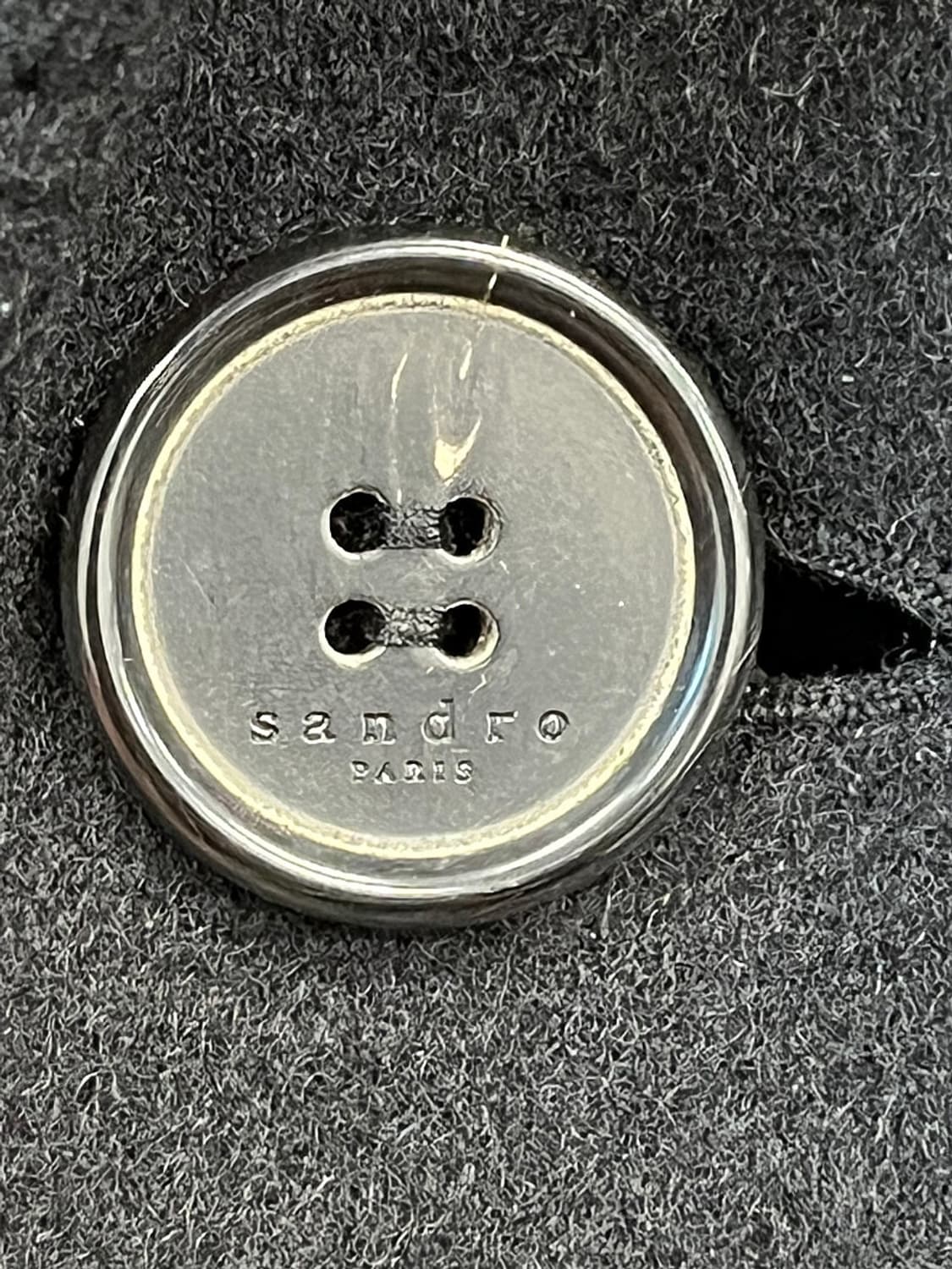 105l 산드로 핸드메이드 니트코트  상품이미지4