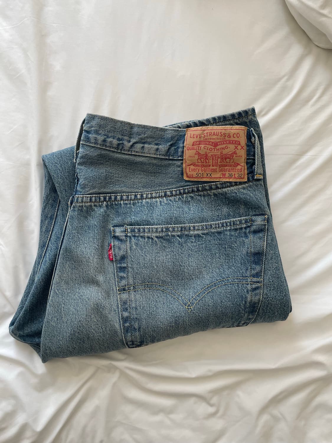 리바이스 1955 501 블랙잭 36-32 사이즈 상품이미지1