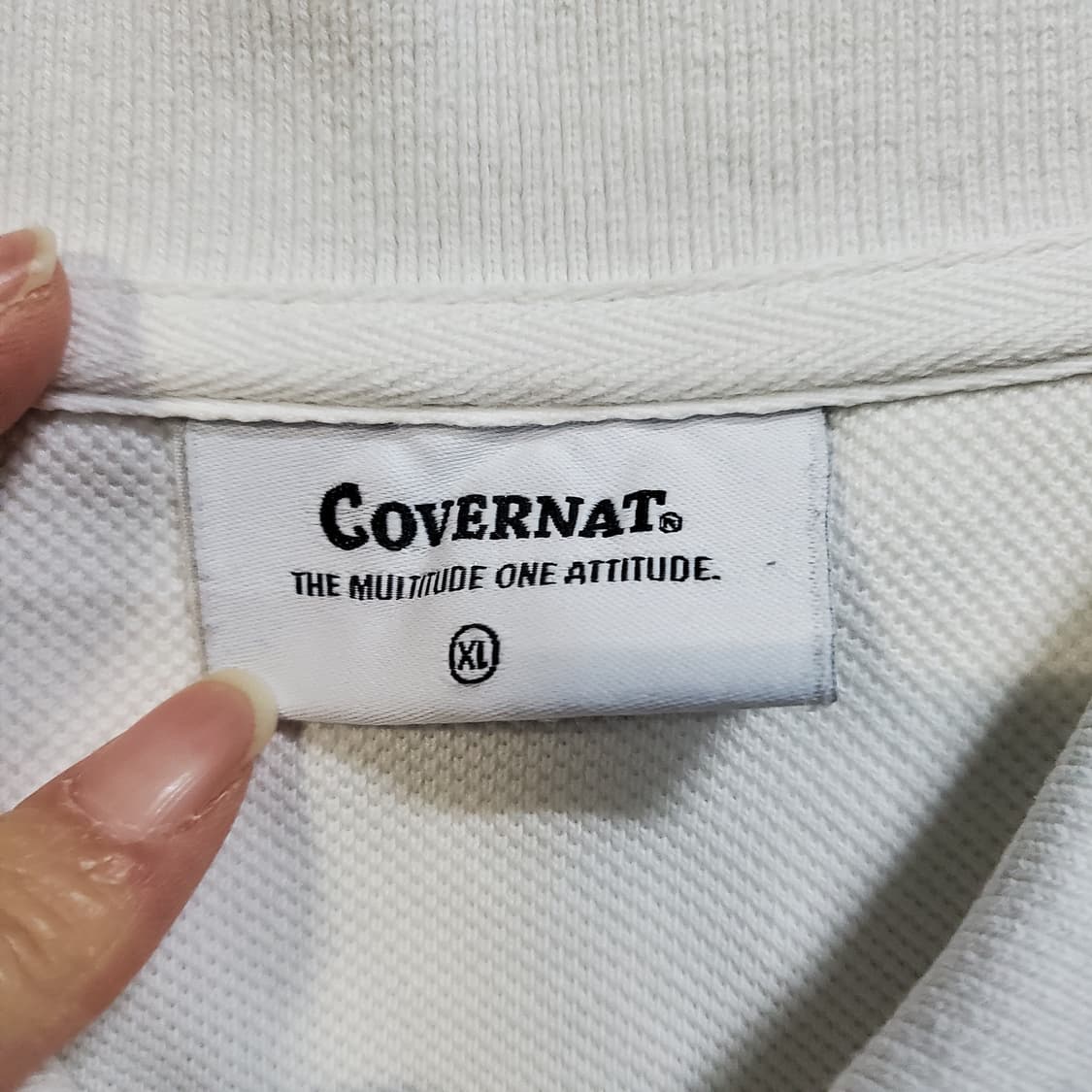 커버낫 카라 반팔티  상품이미지4