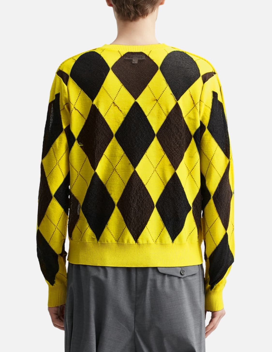 (46) 리버스드 아가일 스웨터 상품이미지2