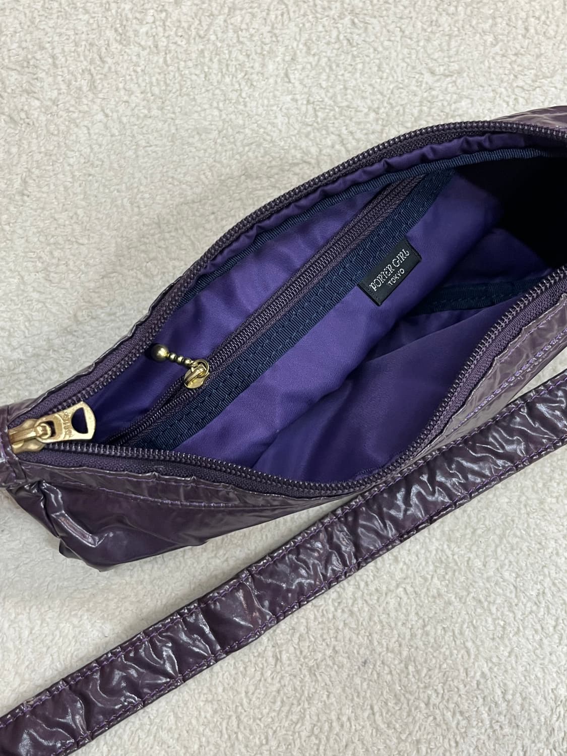 PORTER 포터 도트 호보백 퍼플 상품이미지9