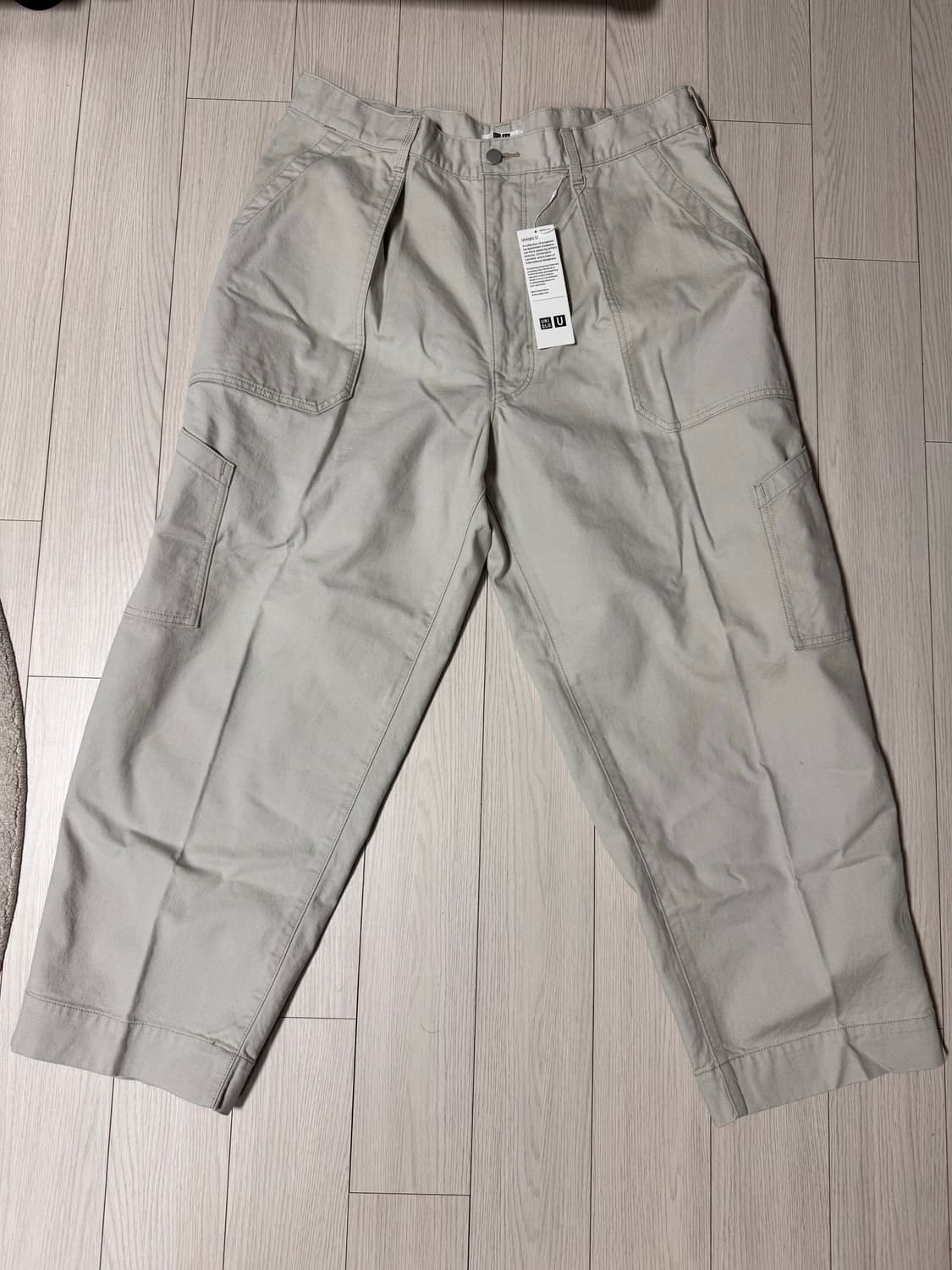 유니클로 u 와이드 워크팬츠 36 상품이미지1