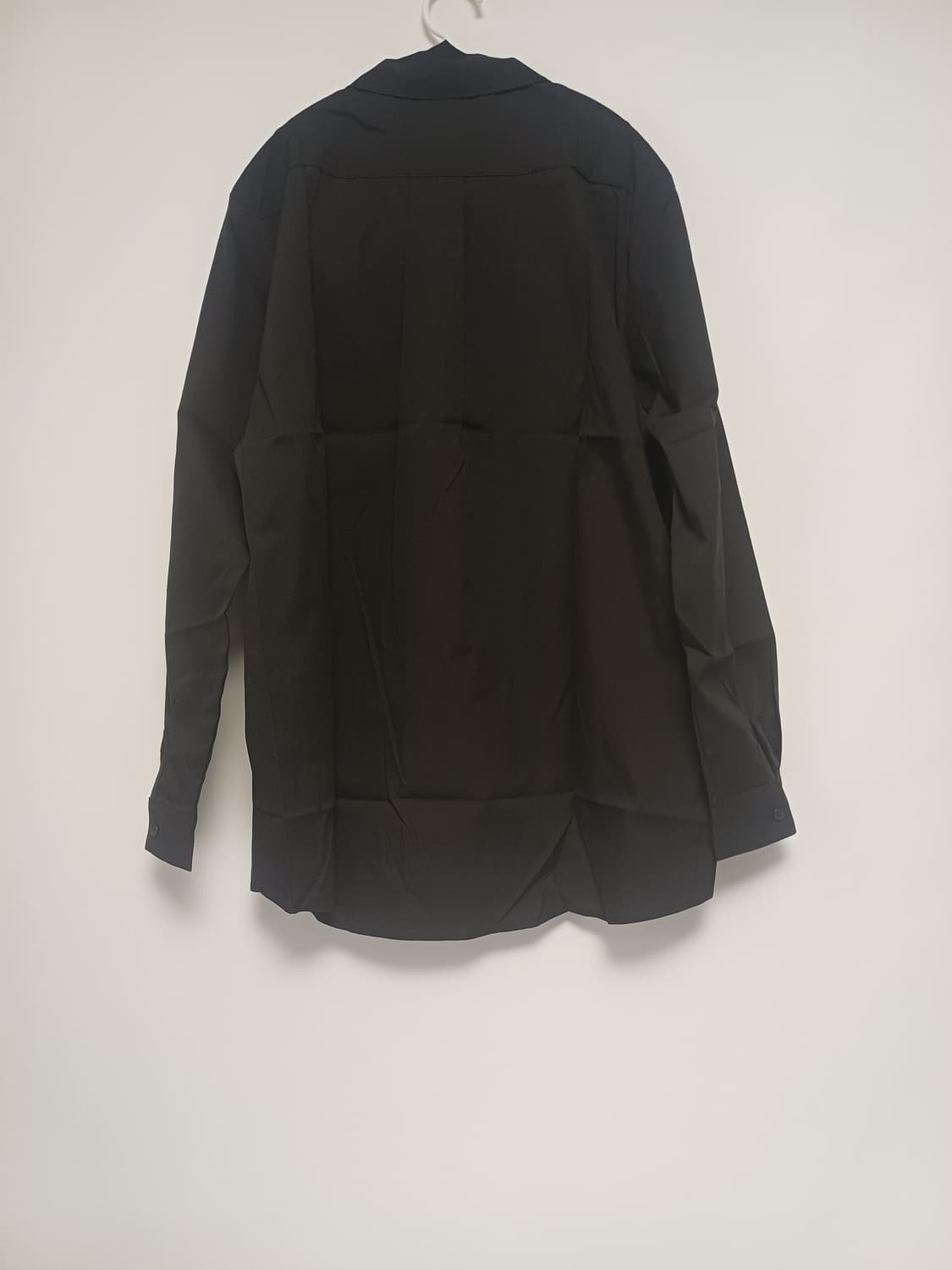 [새상품] 수아레(SUARE) 스튜디오 오픈칼라 긴팔셔츠 -[L/블랙] 상품이미지2