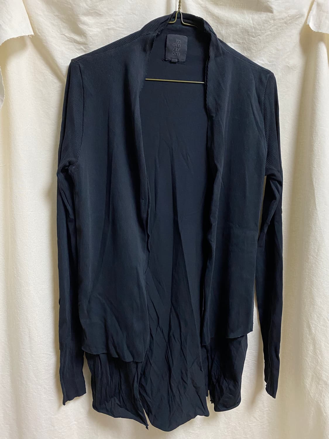 톰 크롬 드레이프 가디건 상품이미지1