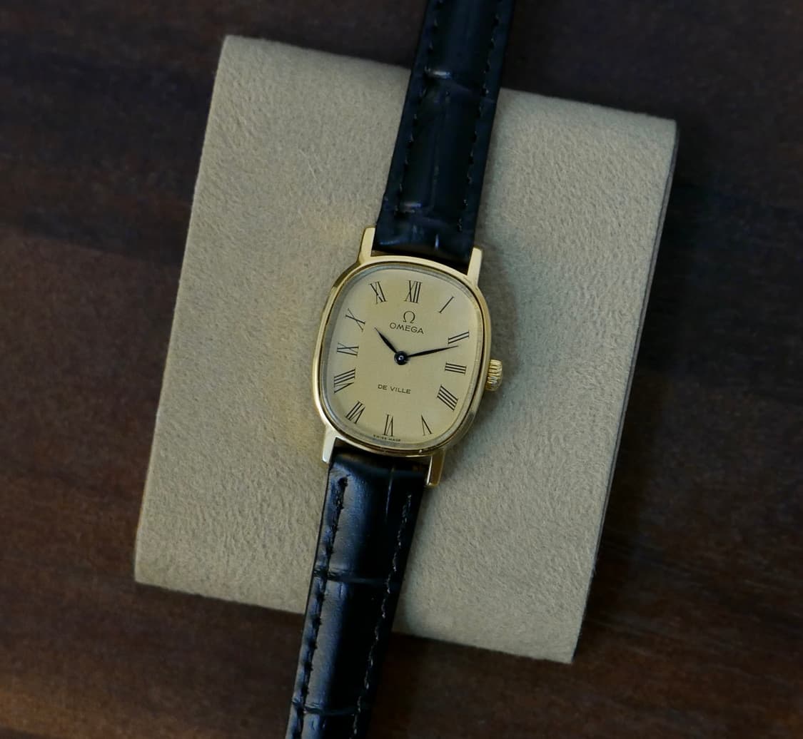 오메가 빈티지 드빌 엘립스 로만 여성용 시계 상품이미지3