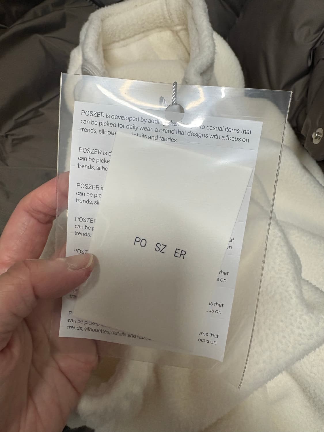 새상품) 포저 플리스팬츠  상품이미지2