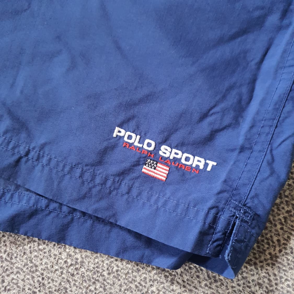 90s 폴로 스포츠 네이비색 스윔 쇼츠 상품이미지3