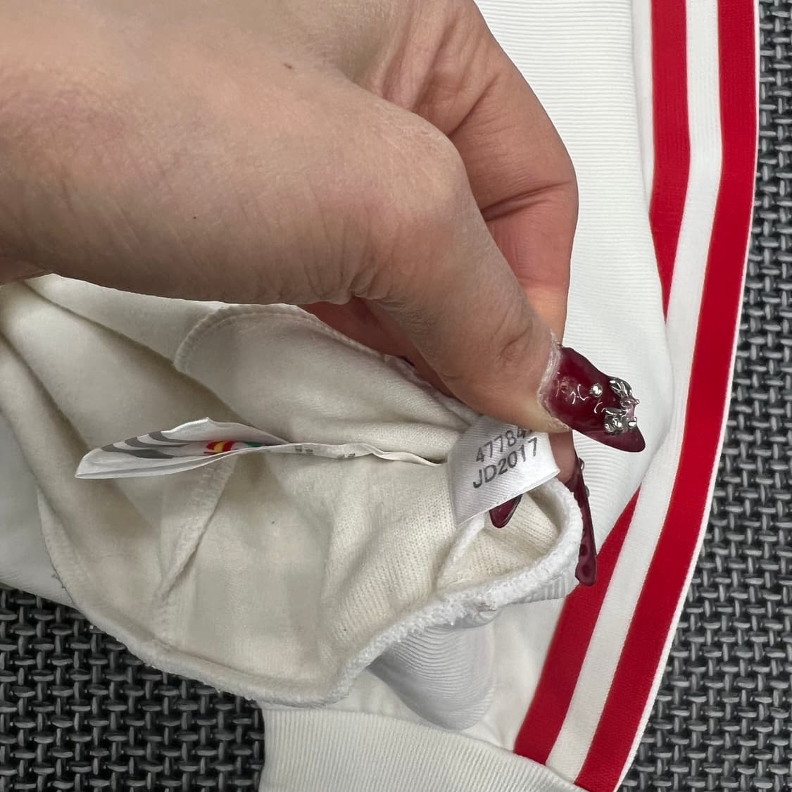 아디다스 화이트 져지 상품이미지4