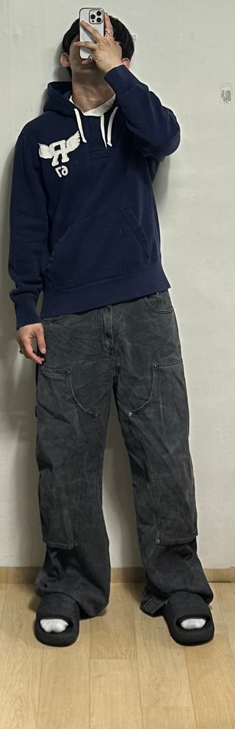 폴로 랄프로렌 윙 로고 후드티 상품이미지5