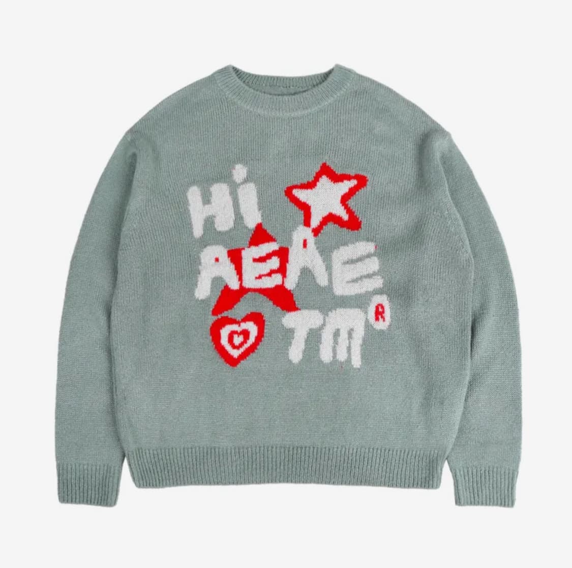 택포) 에이이에이이 니트 Greetings! Knit -[GREEN] 상품이미지1