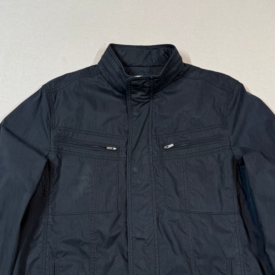 L) 라코스테 블랙 코튼 자켓 상품이미지3