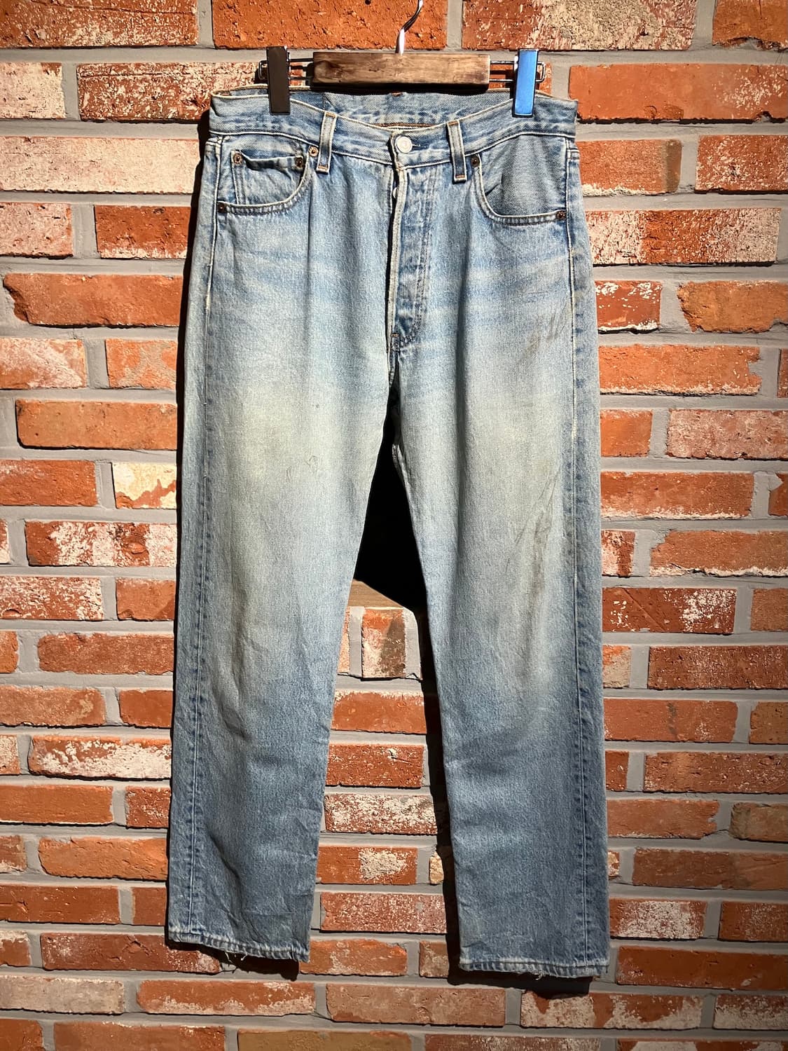 90s USA 빈티지 리바이스 501 데님 팬츠 상품이미지2