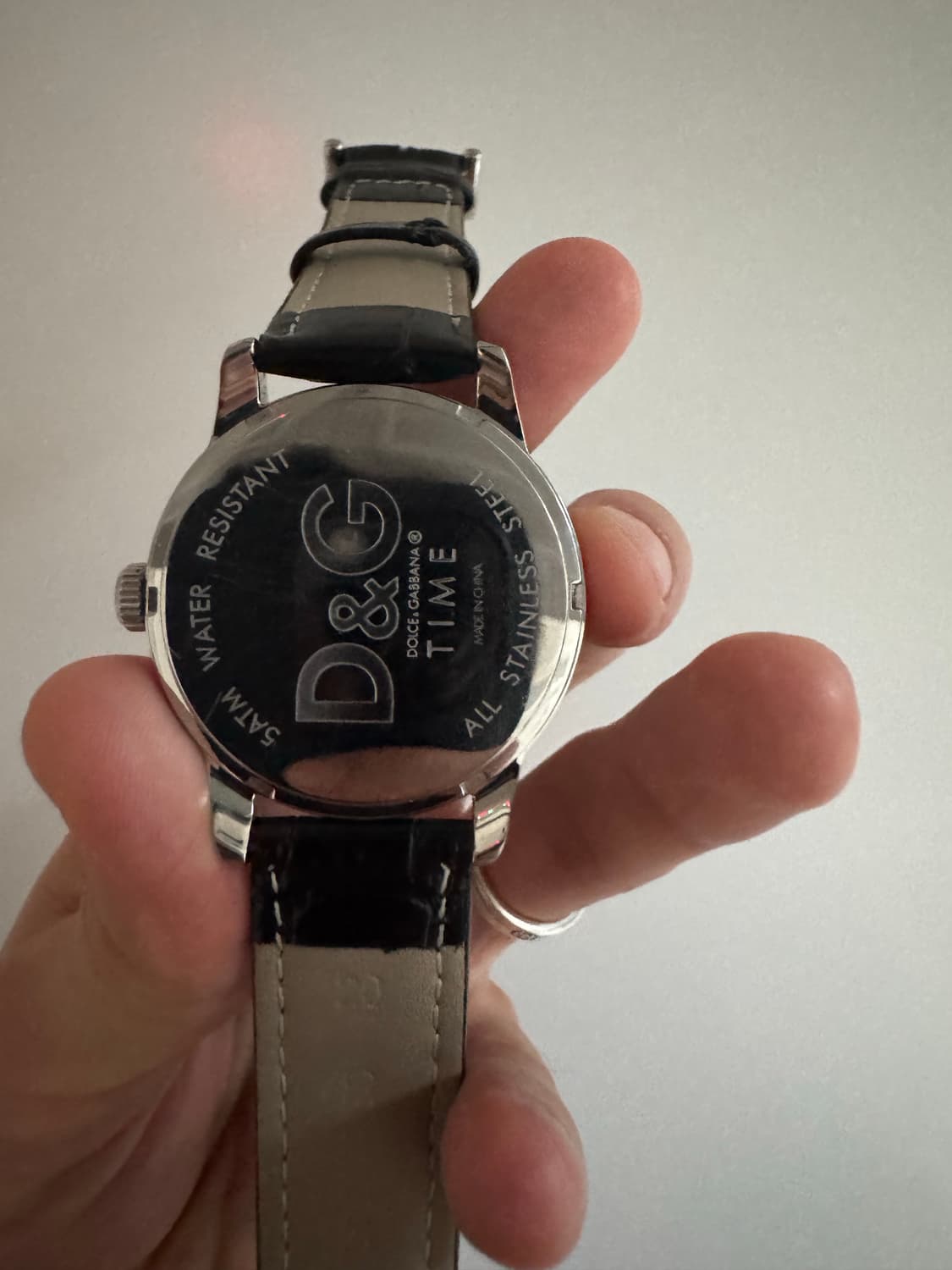 D&G 돌채앤가바나 남성 가죽 시계 상품이미지3