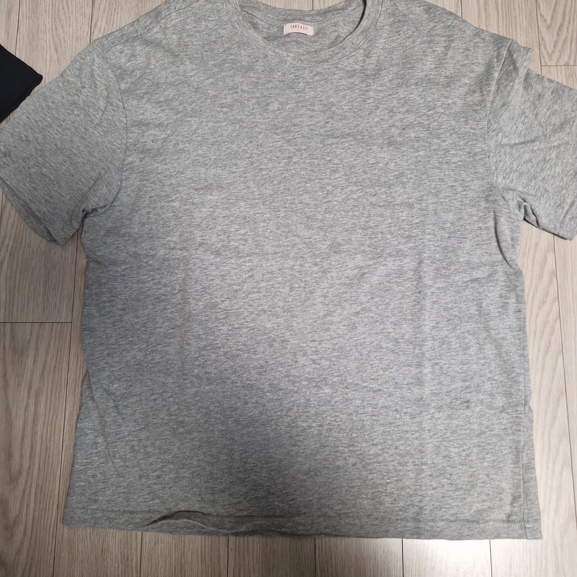 테이크이지 크롭 반팔 두 장 상품이미지2