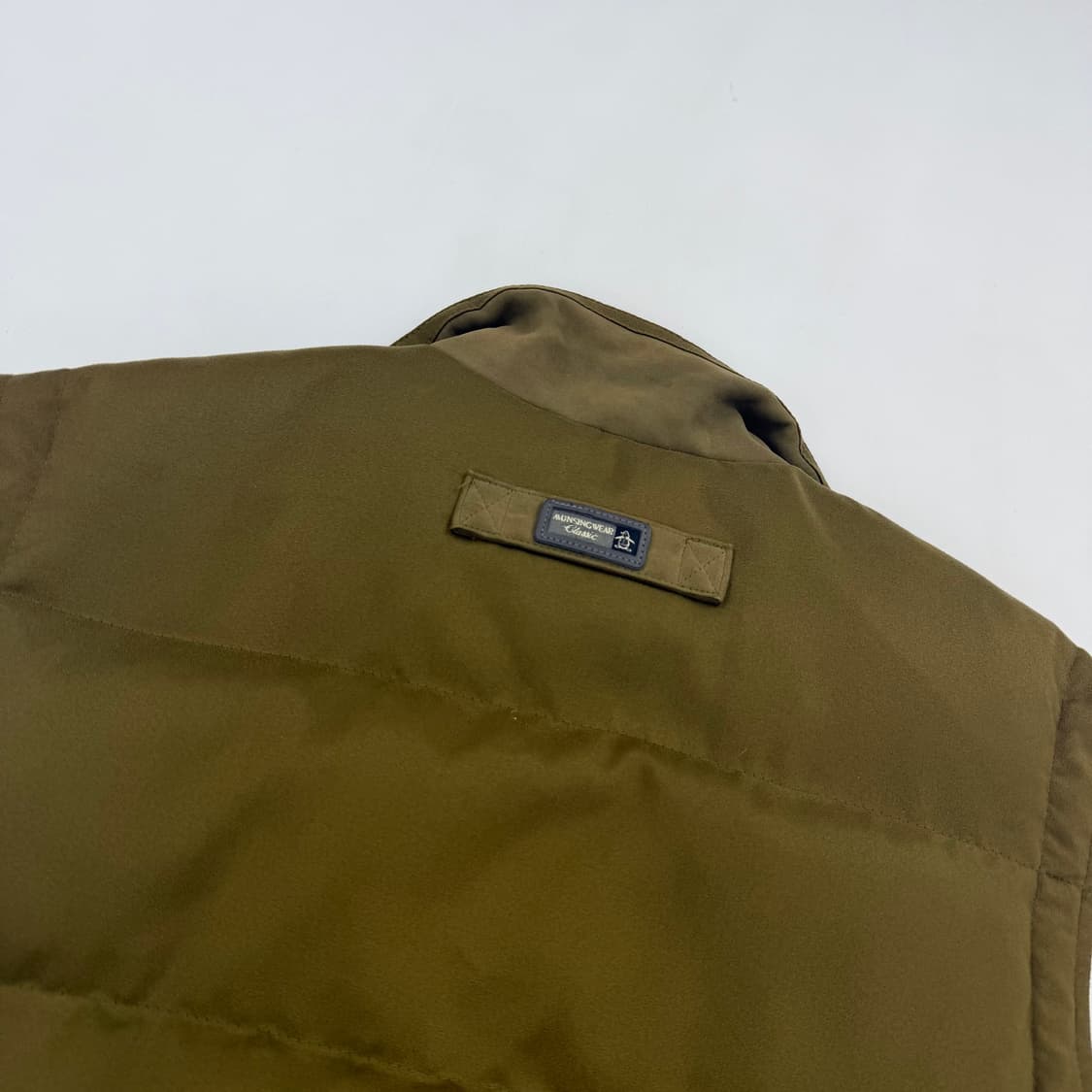 먼싱웨어 클래식 카키 패딩조끼 상품이미지9