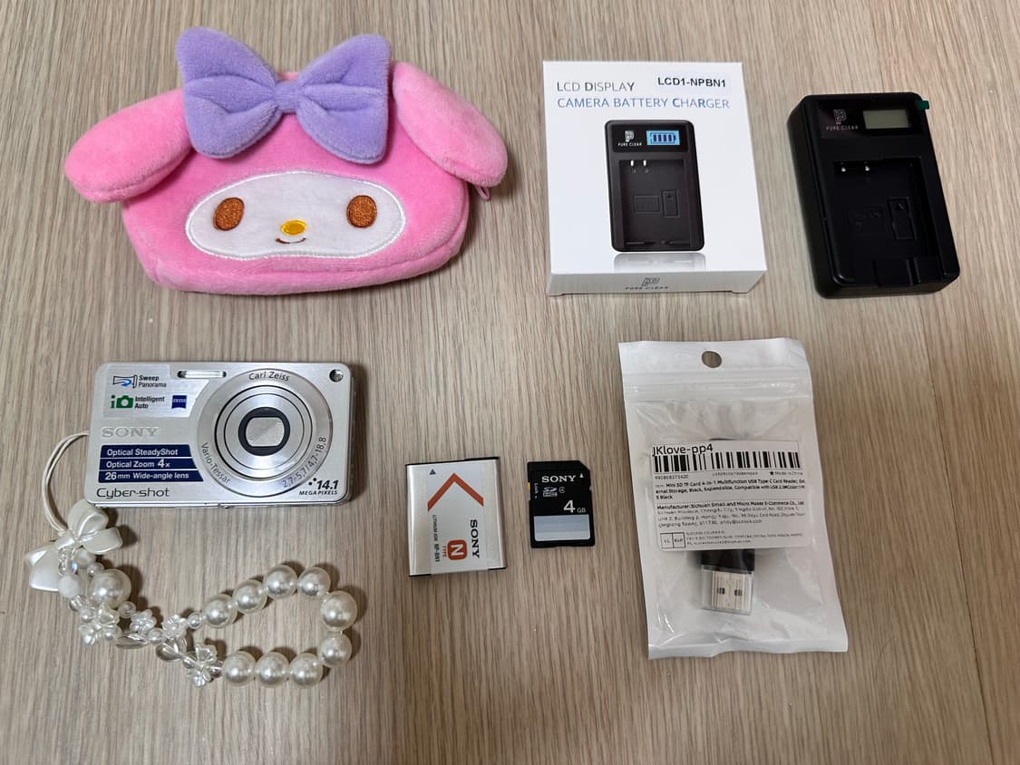 sony 소니 사이버샷 DSC W350 디카 y2k 젠지 카메라 상품이미지1