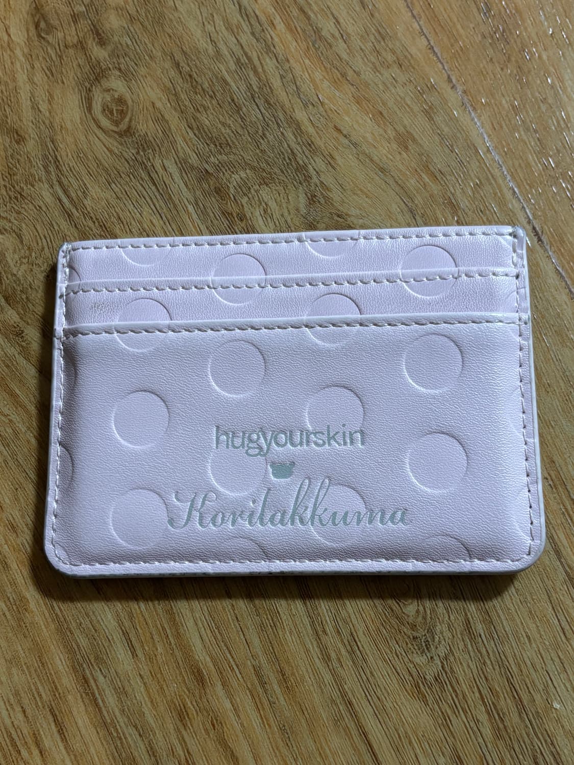 허그유어스킨 코리락쿠마 카드지갑 핑크 상품이미지3