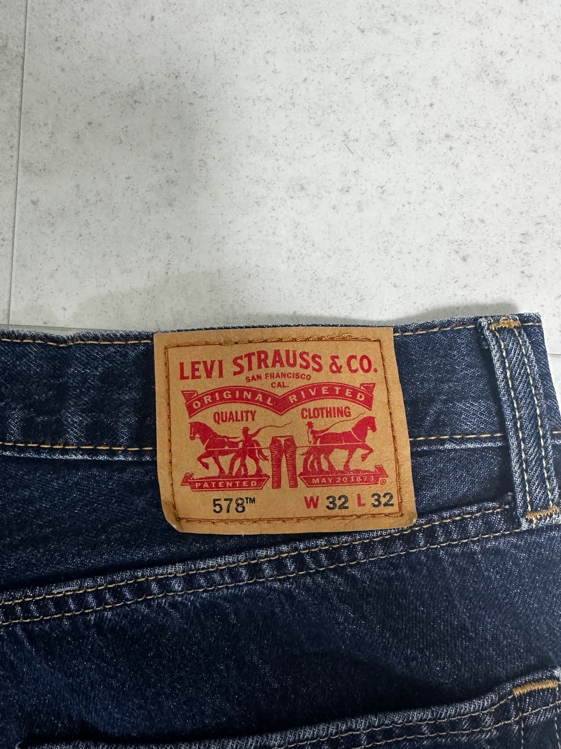 리바이스 578 원워시 상품이미지4