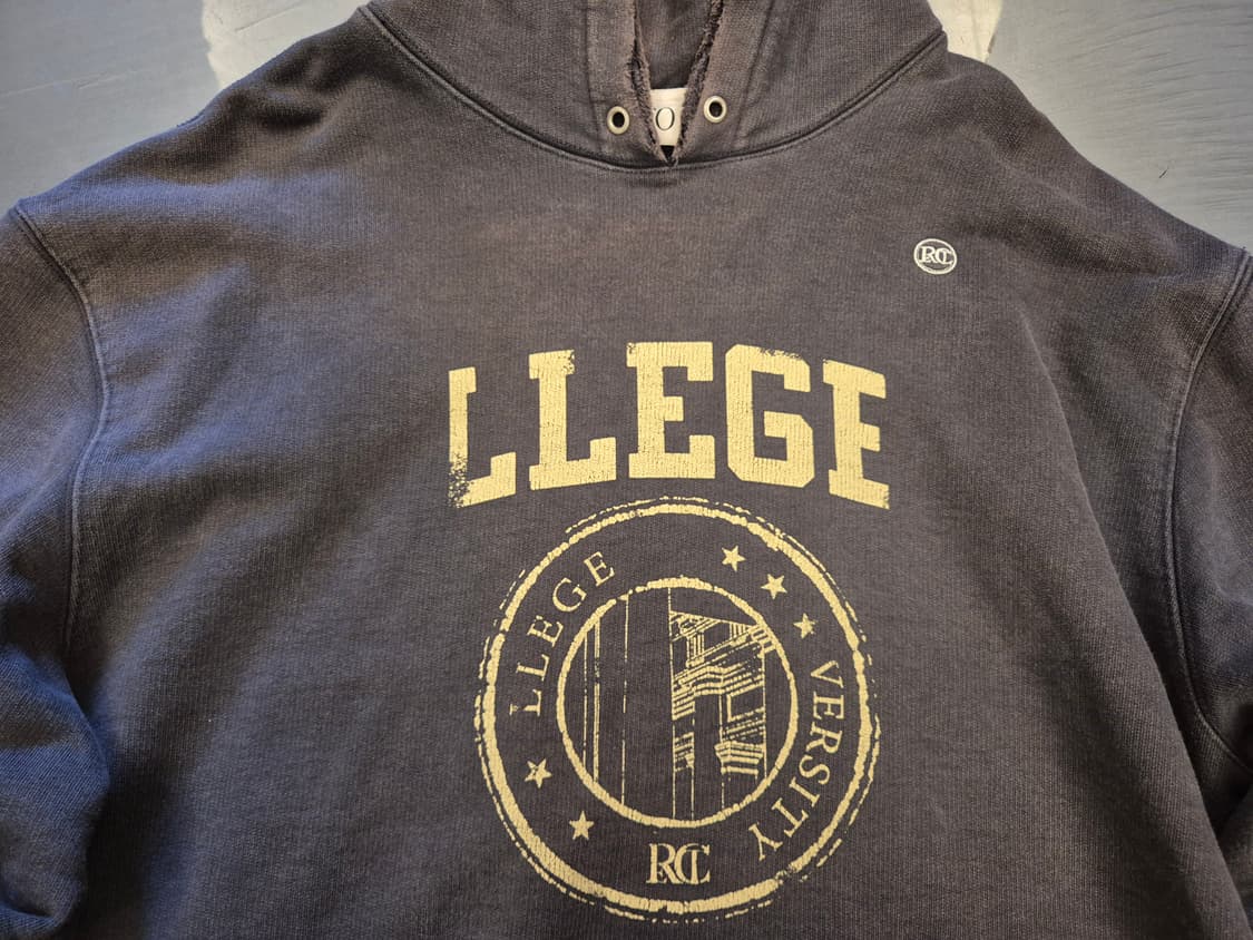 RECTO 디스트레스드 후드 스웻 상품이미지3